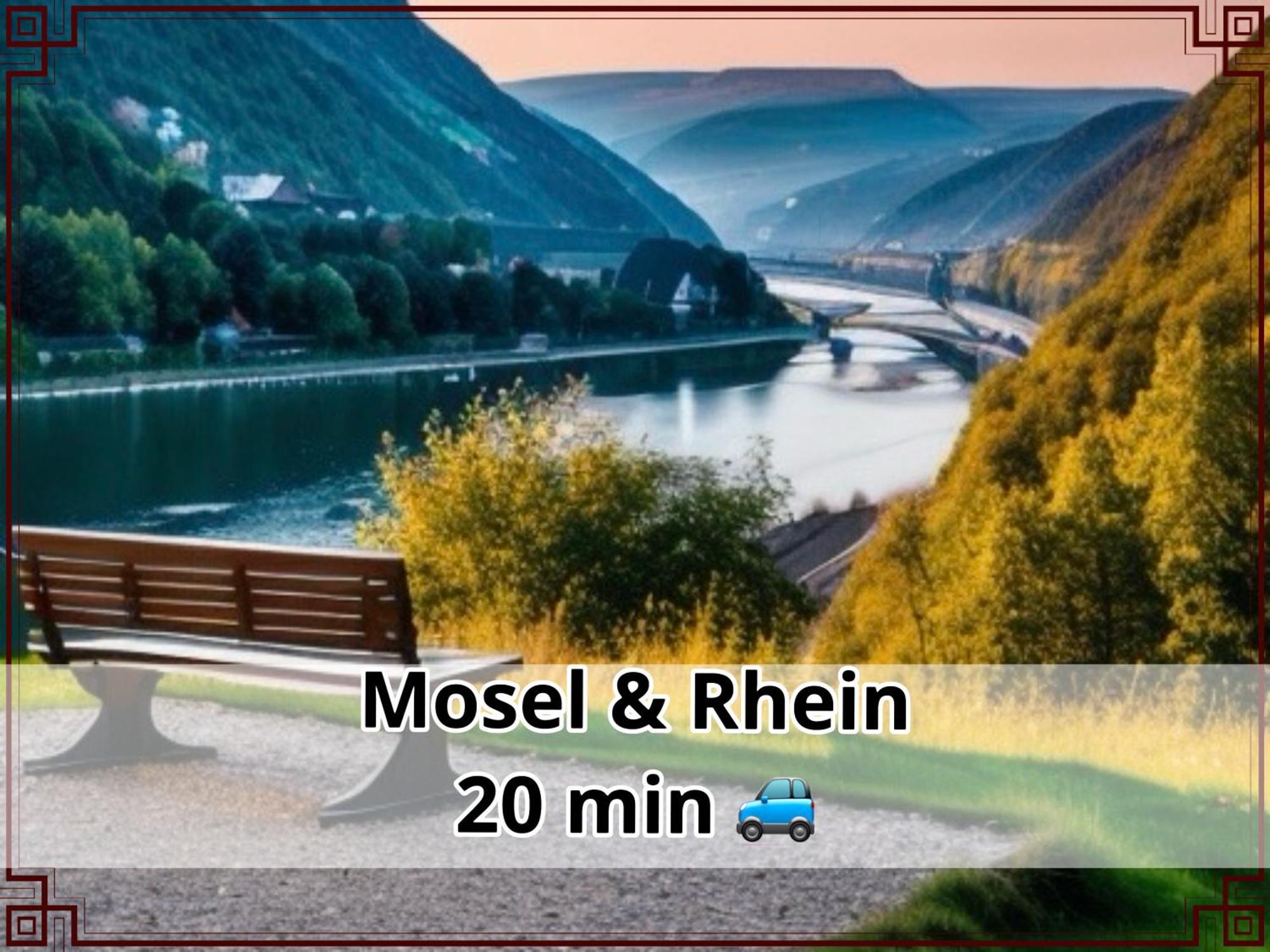 Smallsaigon Apartment Mit Guter Anbindung Zwischen Mosel Und Rhein Leiningen Exteriér fotografie